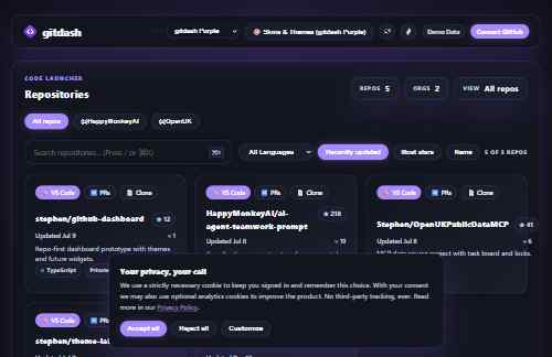 GitDash screenshot